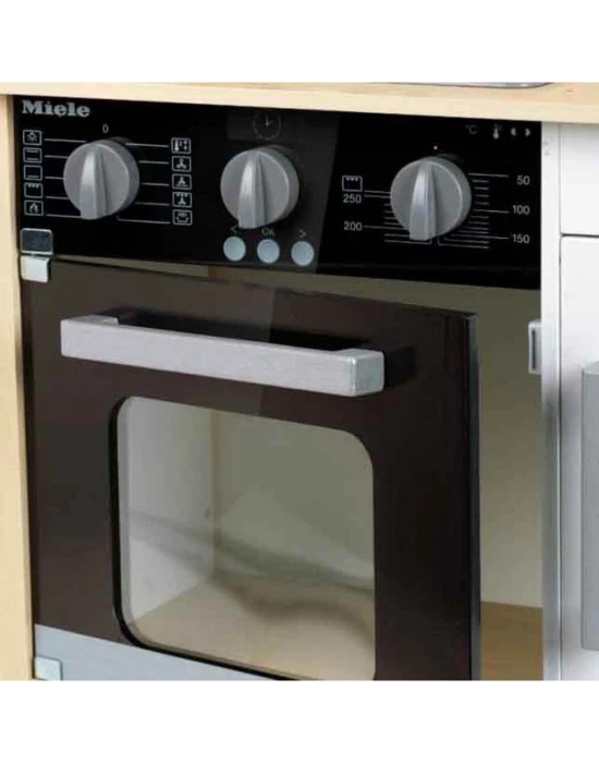 ® Sesli ve Işıklı Aksesuarlı Ahşap Mutfak Seti