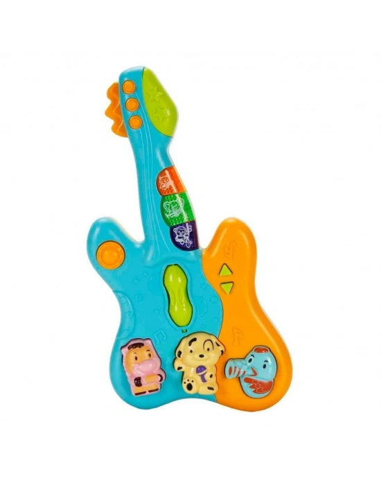 ® Sesli ve Işıklı Hayvan Figürlü Gitar