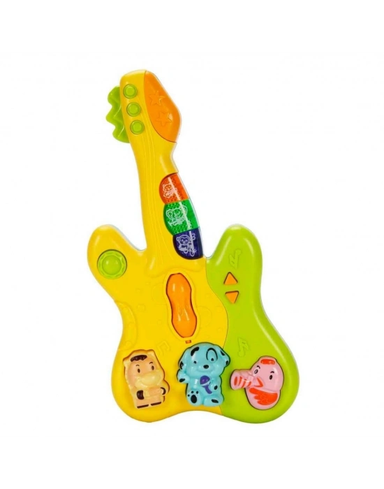 ® Sesli ve Işıklı Hayvan Figürlü Gitar