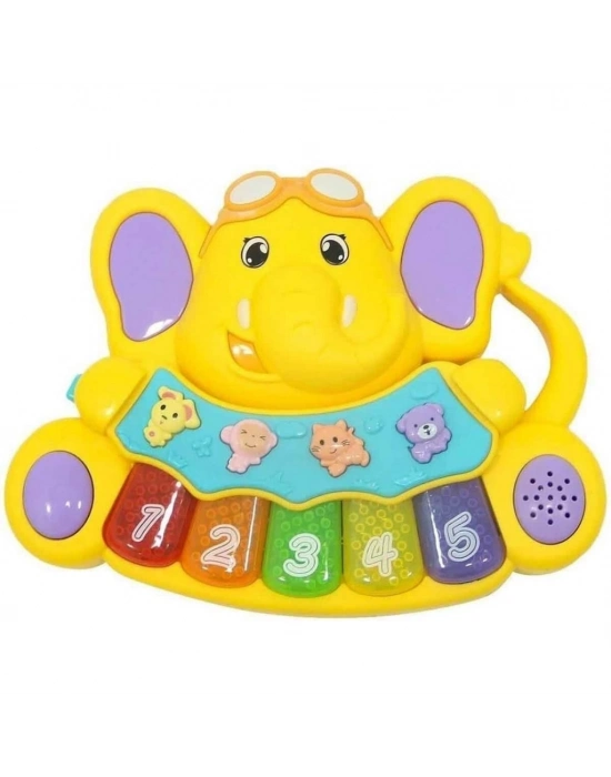 ® Sesli ve Işıklı Piyanolu Fil