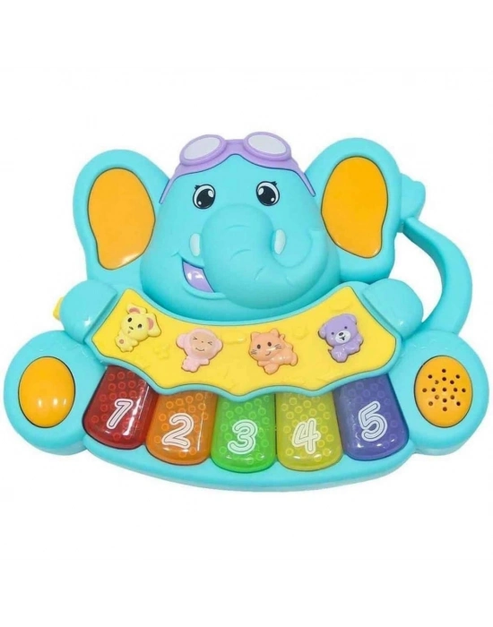 ® Sesli ve Işıklı Piyanolu Fil