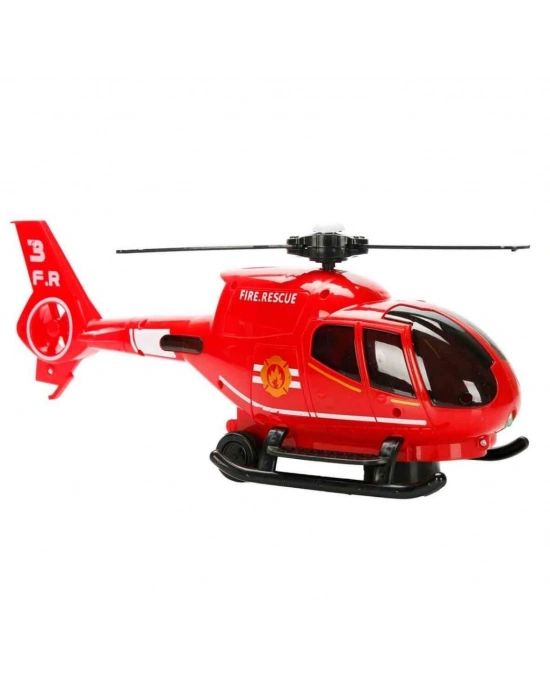 ® Sesli ve Işıklı Projeksiyonlu İtfaiye Helikopteri 30 cm