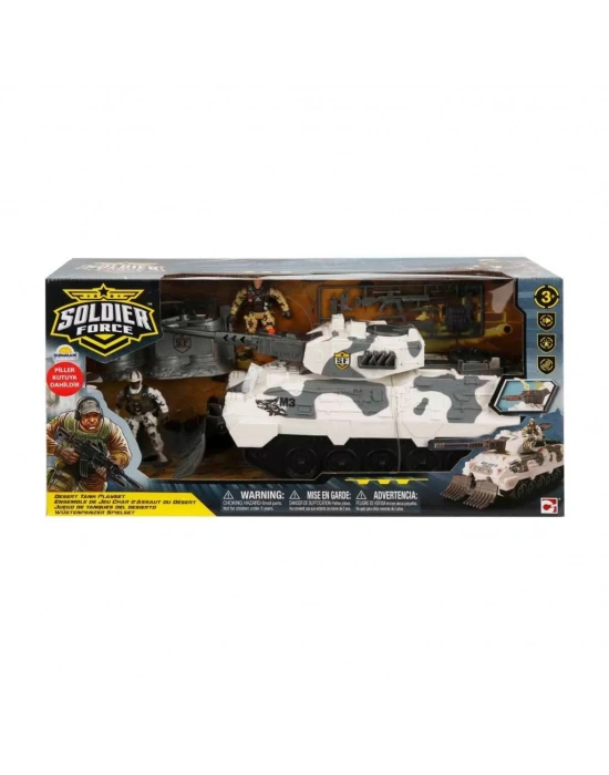 ® Sesli ve Işıklı Soldier Force Kar Tankı Oyun Seti