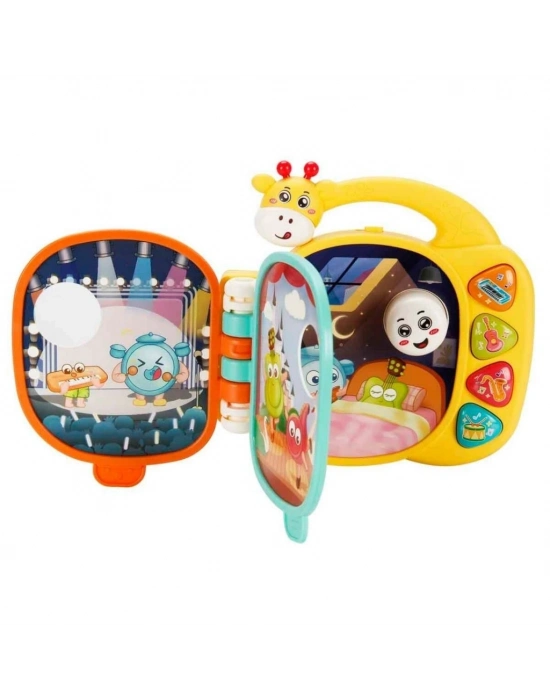 ® Sesli ve Işıklı Zürafa Figürlü Müzik Kitabı