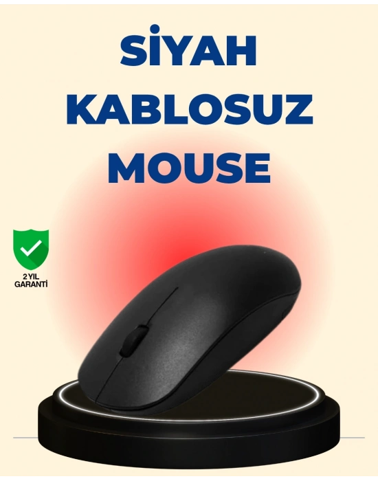 ® Sessiz ve Ergonomik Mouse – USB Bağlantılı ve DPI Ayarlı
