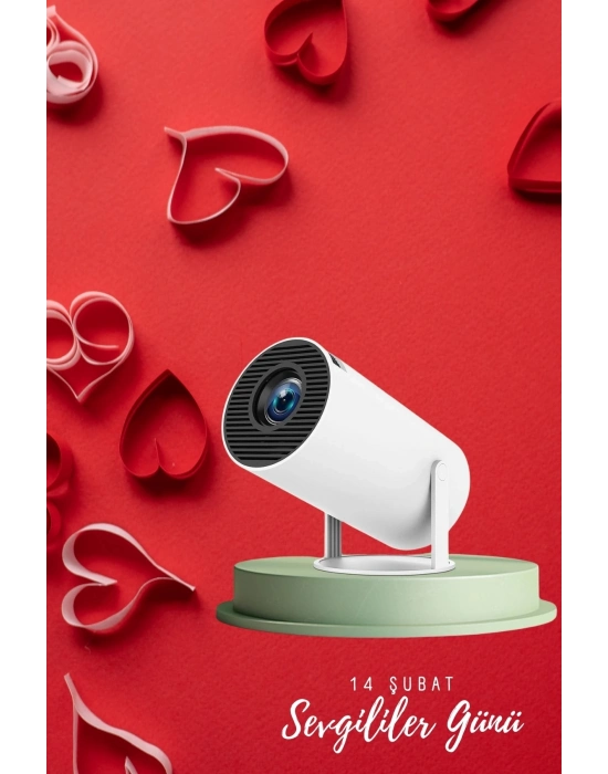 ® Sevgiliye Özel Hediye Ayaklı Sinema Projektörü Projeksiyon