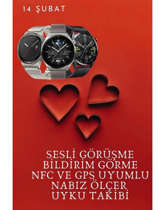 ® Sevgiliye Özel Yeni Nesil Akıllı Saat Çiftlere Özel Kampanya Çift Saatleri