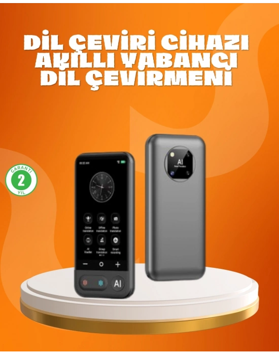 ® Seyahat ve İş İçin Çok Dilli Taşınabilir Çeviri Makinesi