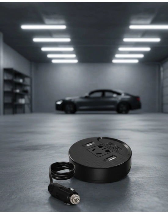 ® Şık Tasarımlı Araç İçi Power Converter Dayanıklı ve Güçlü