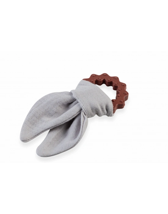 ® Silikon Diş Kaşıyıcılı Müslin Önlük 736 Gri