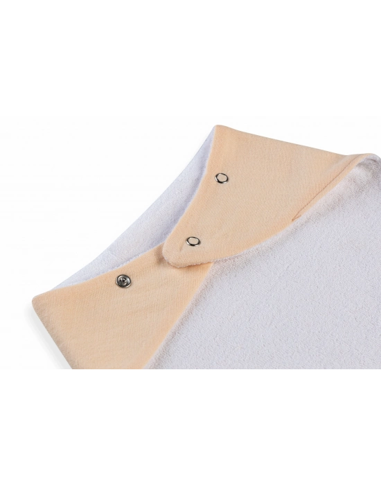 ® Silikon Diş Kaşıyıcılı Müslin Önlük 736 Somon