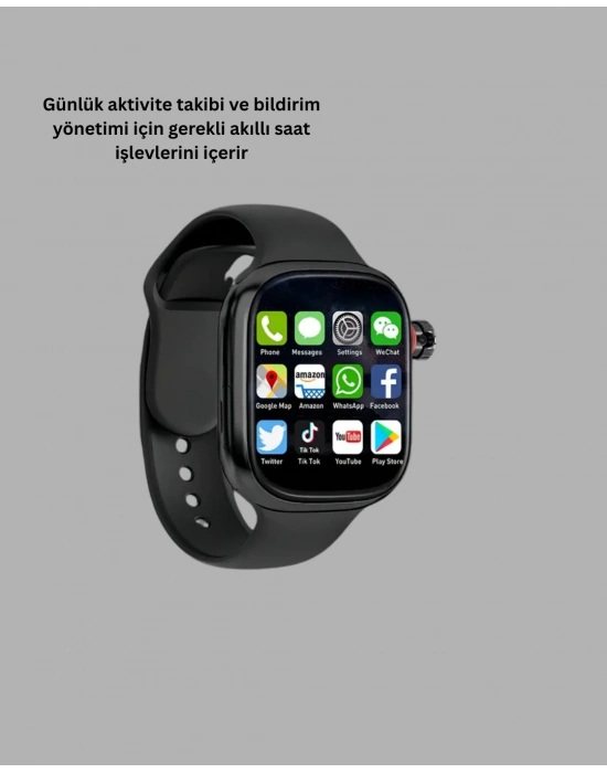 ® SIM Kartlı GPS Destekli Akıllı Saat Sesli Görüşmeli