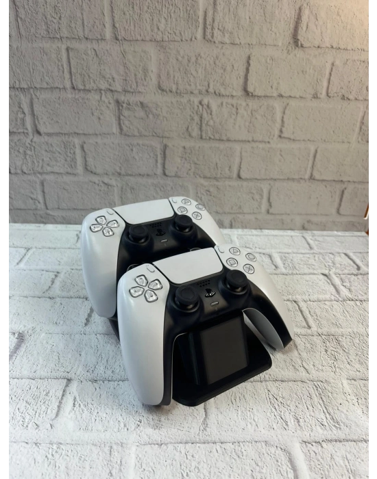 ® Siyah İkili Gamepad Tutucu 7x18 cm Oyun Aksesuarı