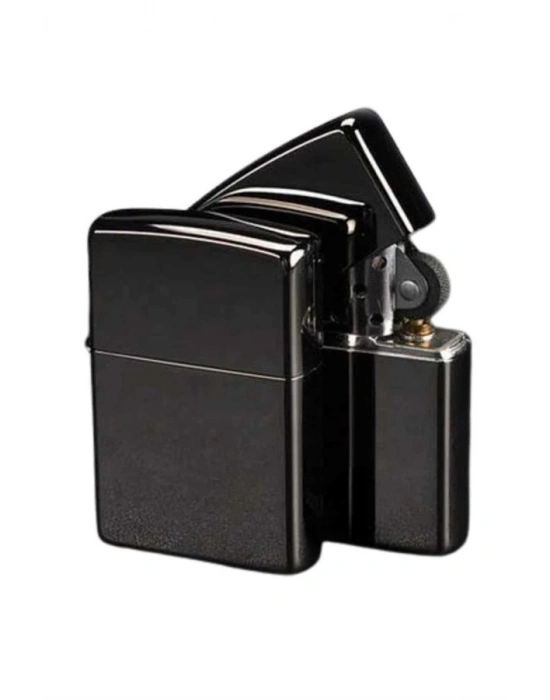 ® Siyah Kutulu Metal Çakmak Benzinli Hediyelik Eşya