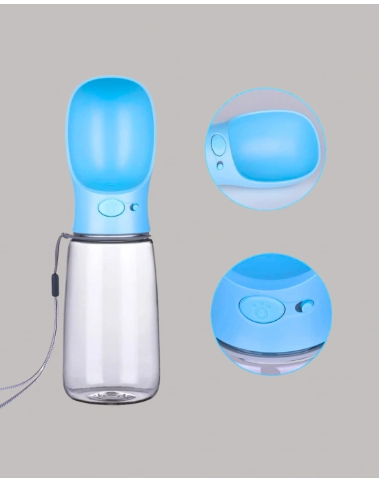 ® Sızdırma Önleyici Silikon Halkalı Pet Su Dispenseri Gezi Seyahat İçin