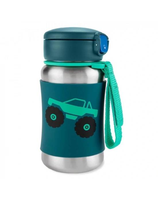 ®   Zoo Pipetli Paslanmaz Çelik Suluk 350 ml Kamyon
