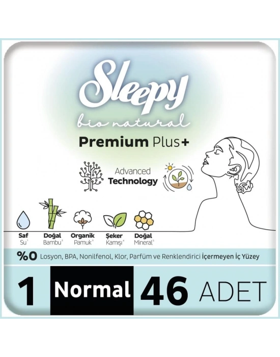 ®   Bio Natural Premium Plus Mega Normal Ped 46 Adet