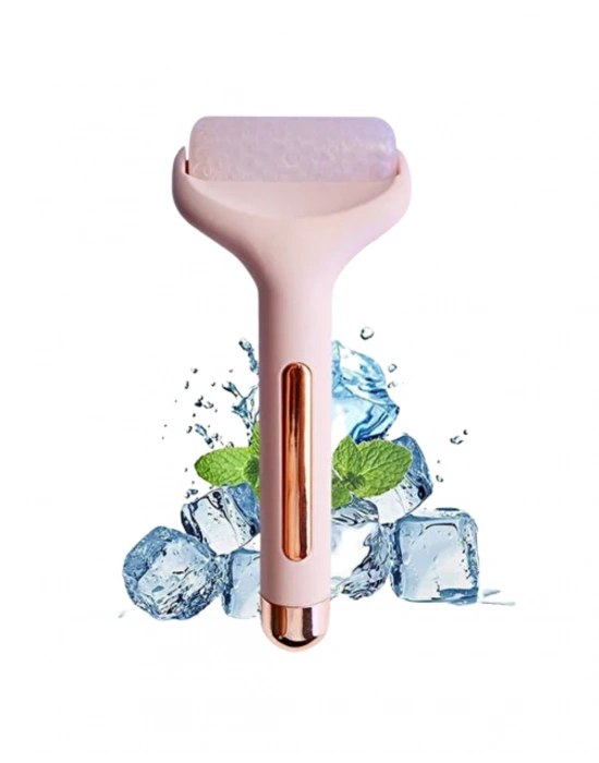 ® Soğuk Jel Başlıklı Buz Silindiri Yüz Masaj ve Bakım Aleti