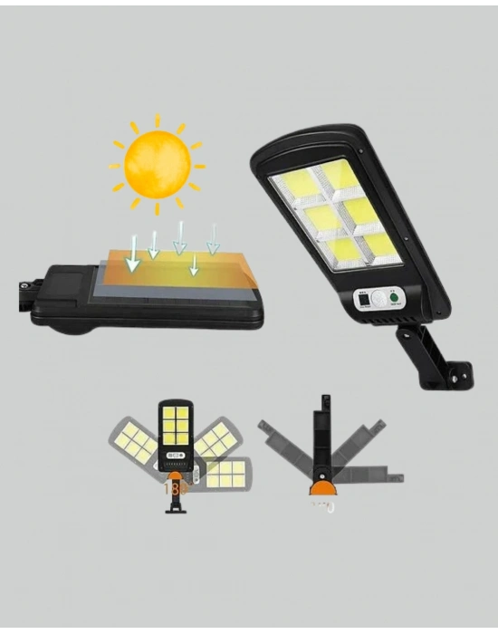 ® STL616 SENSÖRLÜ SOLAR SOKAK LAMBASI