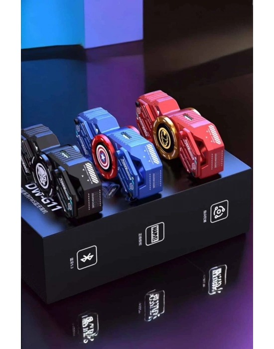 ® Stres Çarklı Bluetooth Kulaklık Kablosuz Kırmızı Yüksek Ses Kaliteli