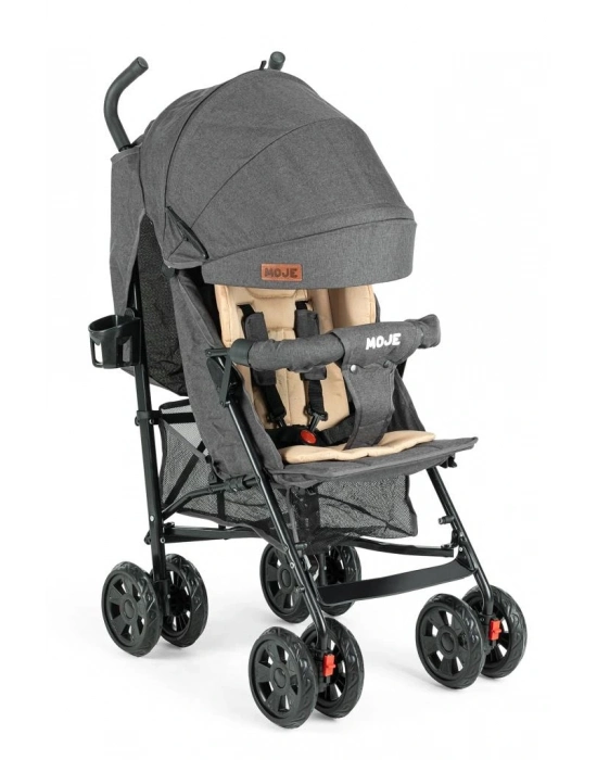 ®   Strong Baston Bebek Arabası Antrasit Siyah