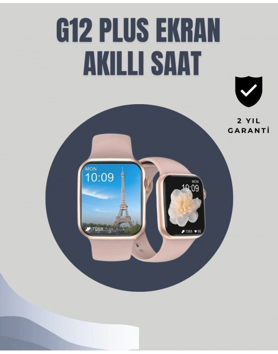 ® Su Geçirmez Akıllı Saat – 300 mAh Batarya, Sesli Arama, Uyku & Adım Takibi