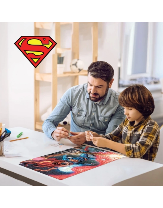Superman 300 Parça Puzzle 35591 - Metal Kutu