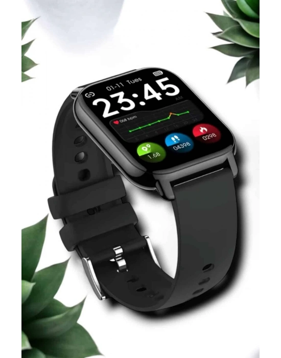 ® Suya Dayanıklı Bluetooth Akıllı Saat GPS, Adımsayar, Nabız & Sağlık Takibi