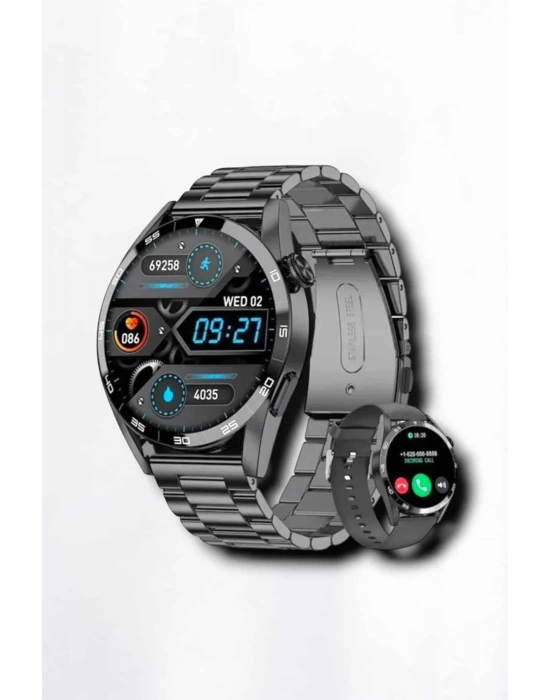 ® Suya Dayanıklı Dokunmatik Akıllı Saat Bluetooth 5.0, Sesli Asistan ve Sağlık Takibi