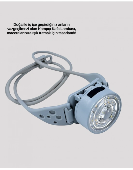 Suya Dayanıklı LED Kafa Lambası Outdoor Kullanım