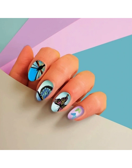 ® Tak ve Git Tırnaklar - Kelebek