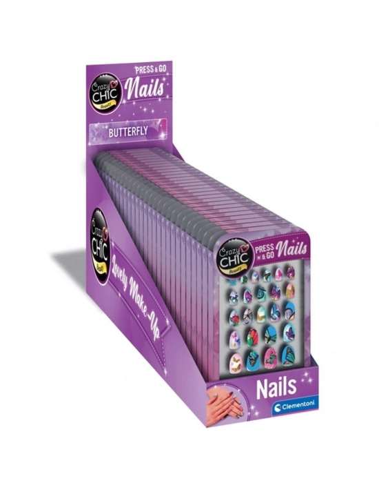 ® Tak ve Git Tırnaklar - Kelebek