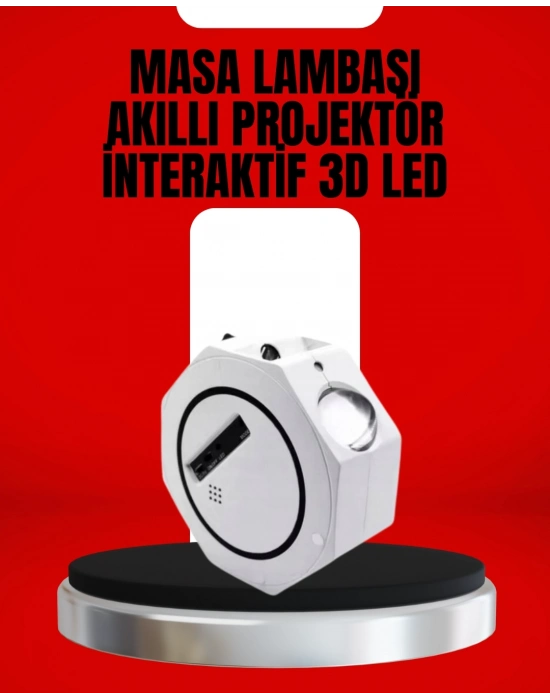 ® Taşınabilir 360° Ayarlanabilir Gökyüzü Projeksiyon Lambası