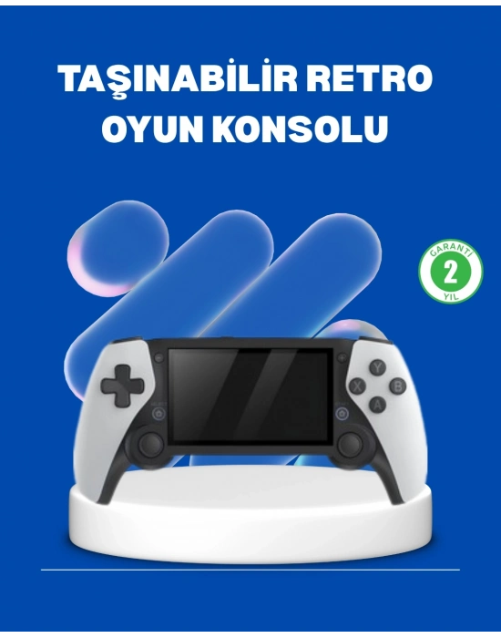 ® Taşınabilir 4.3” Ekranlı Retro Oyun Cihazı