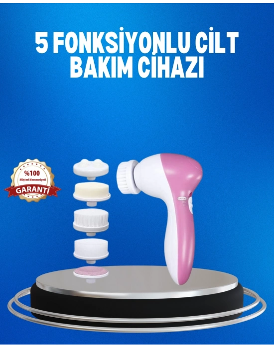 ® Taşınabilir 5 in 1 Elektrikli Cilt Temizleyici