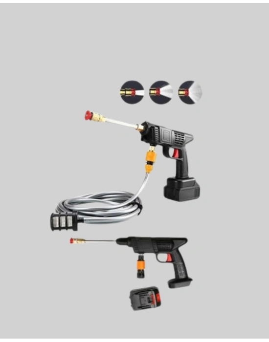® Taşınabilir Akülü Araba Yıkama Makinesi 1.7 MPa Basınçlı ve Ergonomik Tasarımlı