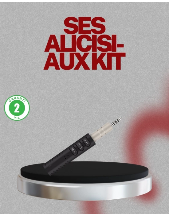 ® Taşınabilir Bluetooth 4.1 Ses Adaptörü – 10 Metre Çekim Mesafesi