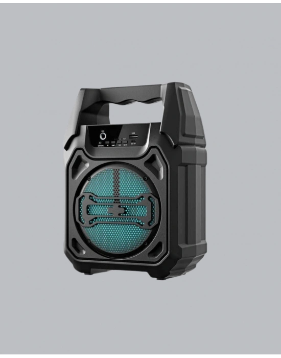 ® Taşınabilir Bluetooth Hoparlör – FM Radyo, USB, SD Kart ve TWS Özellikli