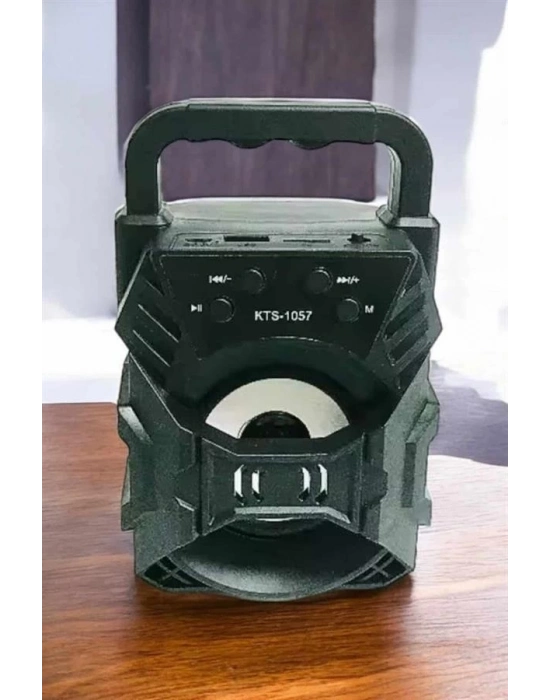 ® Taşınabilir Bluetooth Hoparlör Led Işıklı Uzun Pil Ömrü