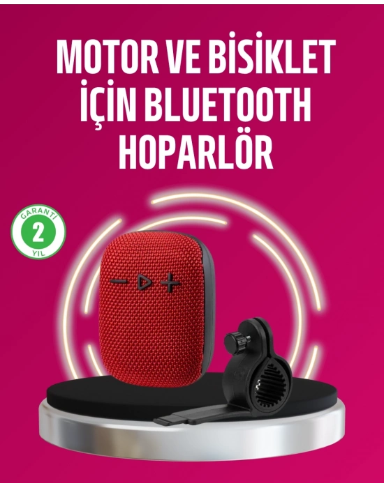 ® Taşınabilir Bluetooth Hoparlör Suya Dayanıklı Kumaş Kaplama