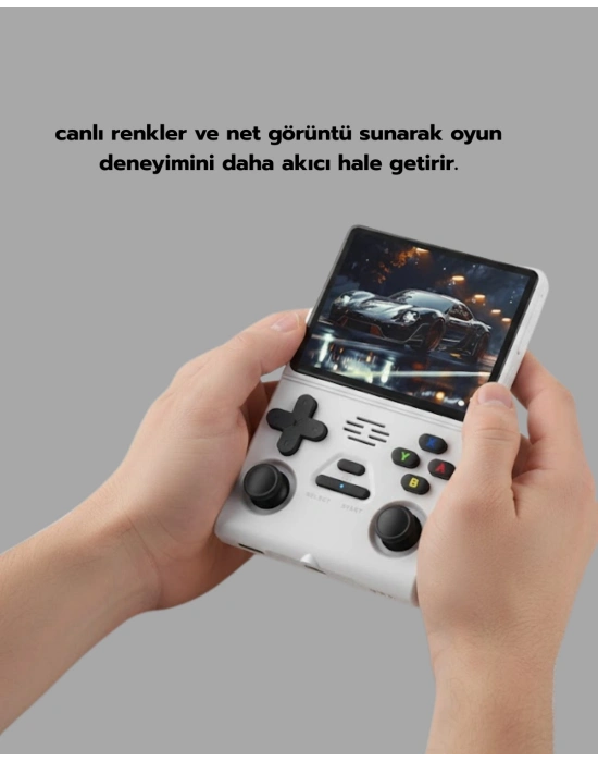 ® Taşınabilir El Konsolu Kablosuz Gamepadli
