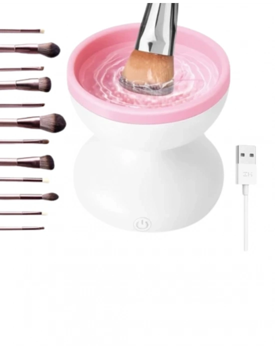 ® Taşınabilir Elektrikli Makyaj Fırçası Temizleme ve Kurutma Cihazı