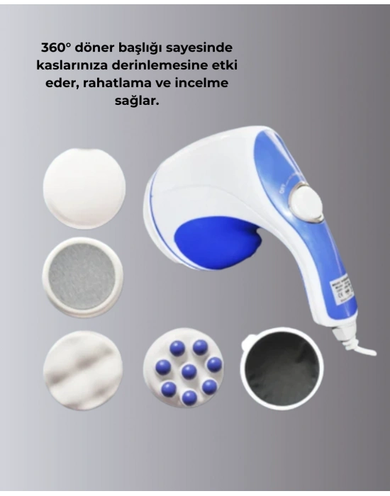 ® Taşınabilir Elektrikli Masaj Cihazı – Selülit ve Yağ Karşıtı