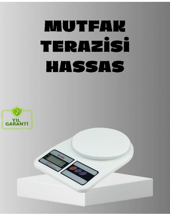 ® Taşınabilir Hassas Tartı – 5kg Kapasite, 1g Ölçüm, Gram ve Ons Desteği