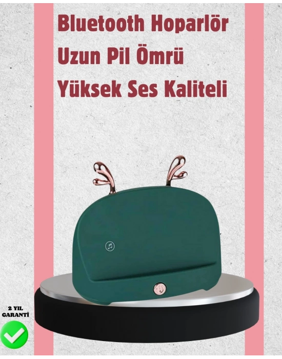 ® Taşınabilir Kablosuz Telefon Tutucu ve Bluetooth Hoparlör – Kompakt Tasarım, Üstün Ses