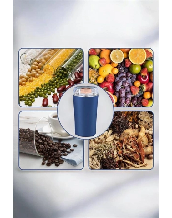 ® Taşınabilir Kahve & Baharat Öğütücü, Kolay Temizlenebilir ve Uzun Ömürlü Paslanmaz Çelik