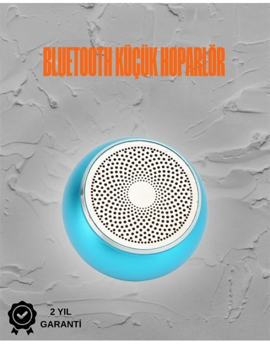 ® Taşınabilir Küçük Hoparlör – Otomatik Bağlantı ve Eller Serbest Mikrofon