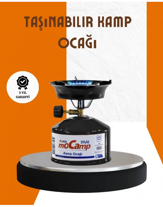 Taşınabilir Metal Gövdeli Kamp Ocağı Seti