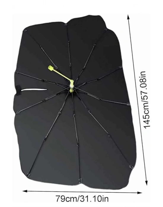 ® Taşınabilir Oto Cam Güneşliği Katlanabilir Tüm Araçlara Uyumlu Güneş Gölge Koruyucu