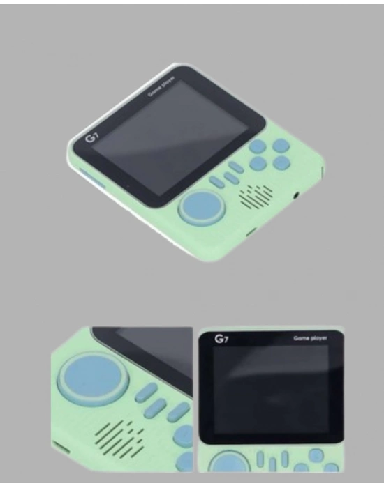 ® Taşınabilir Retro Oyun Konsolu – 3.5 İnç LCD, 666 Klasik Oyun, TV Destekli